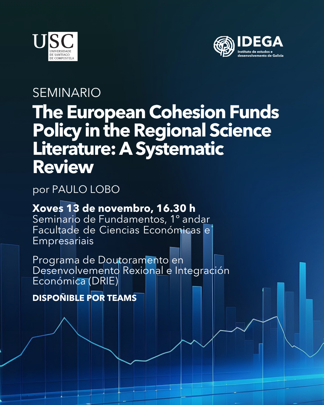 Seminario DRIE : «The European Cohesion Funds Policy in the Regional Science Literature: A Systematic Review»